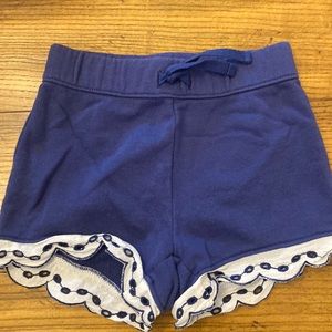 Janie and Jack blue shorts toddler